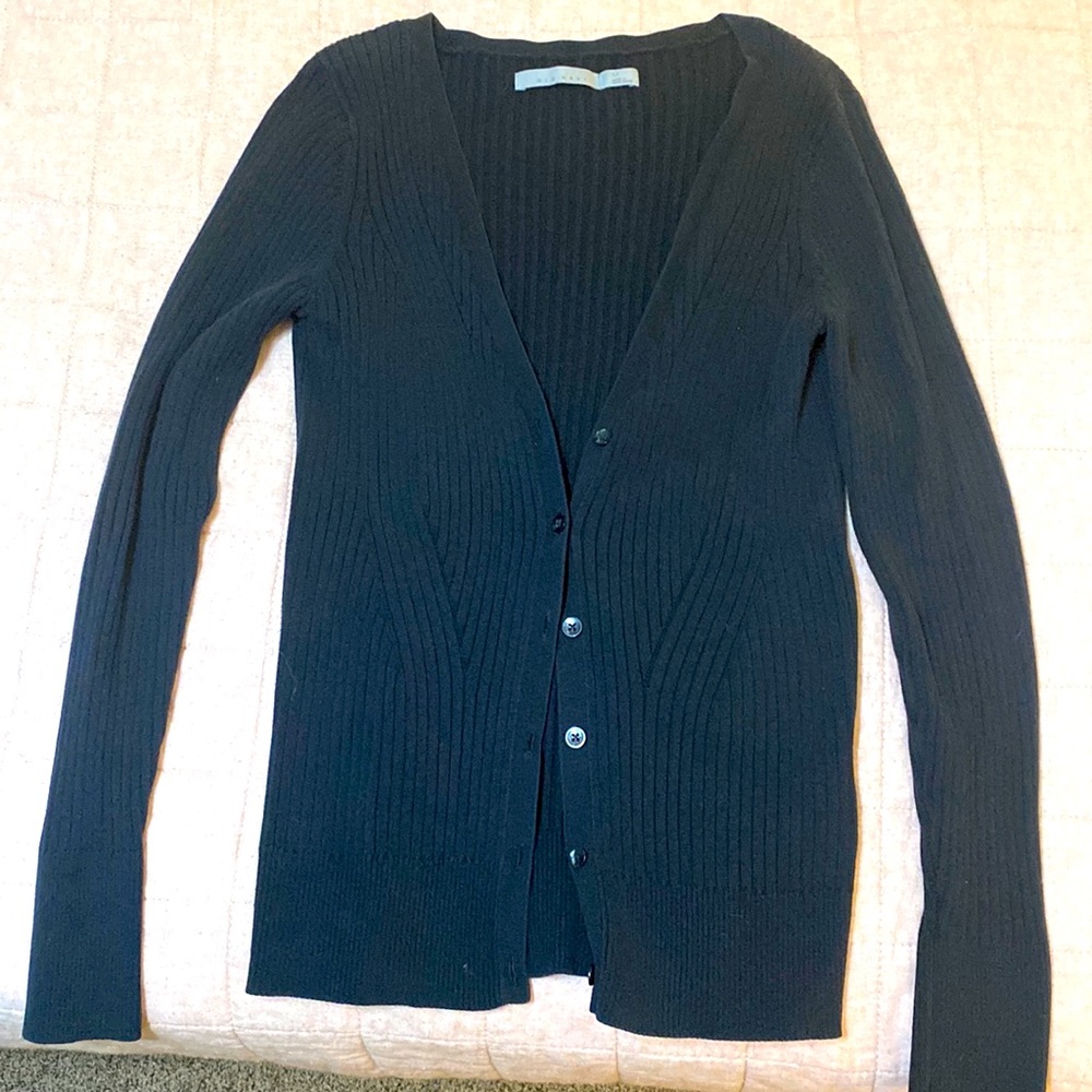 Black cardigan